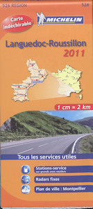 Michelin 526 Languedoc-Roussillon 2011 - (ISBN 9782067155237)