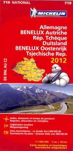 Michelin wegenkaart 719 Duitsland, Benelux 2012 - (ISBN 9782067170926)