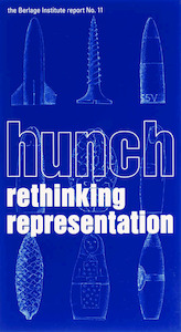 Hunch Rethinking Representation - (ISBN 9789078525028)
