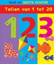 Boek en grote poster Tellen van 1 tot 20 - (ISBN 9789036628235)