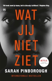 Wat jij niet ziet - Sarah Pinborough (ISBN 9789044361827)