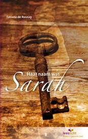 Haar naam was Sarah - Tatiana de Rosnay (ISBN 9789086961429)