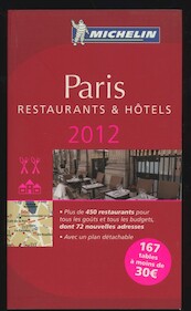 Paris 2012 Michelin Guide - (ISBN 9782067169449)