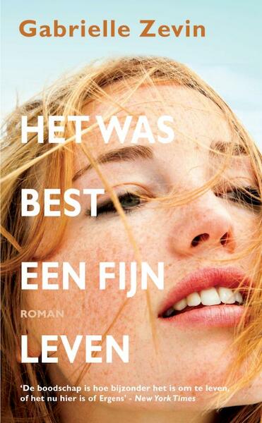 Het was best een fijn leven - Gabrielle Zevin (ISBN 9789049924720)