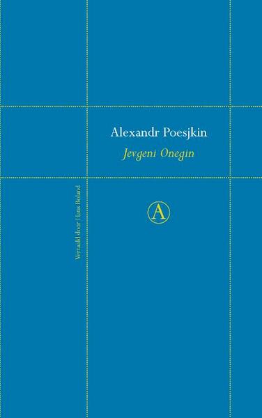 Jevgeni Onegin - Alexandr Poesjkin (ISBN 9789025370176)