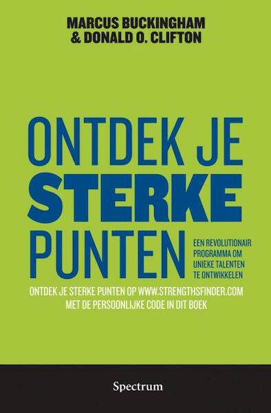 Ontdek je sterke punten - M. Buckingham, Donald O. Clifton (ISBN 9789027426154)