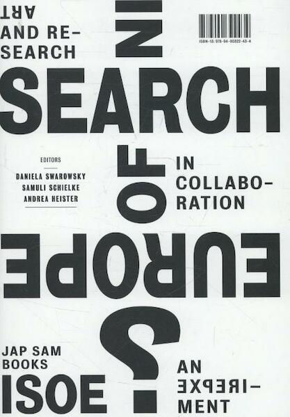 In search of Europe? An experiment - (ISBN 9789490322434)