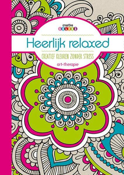 Heerlijk relaxed, creatief kleuren zonder stress art-therapie - (ISBN 9789461884299)