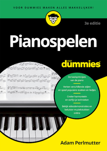 Pianospelen voor Dummies, 3e editie - Adam Perlmutter (ISBN 9789045354385)