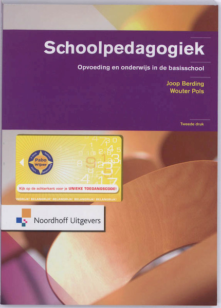 Schoolpedagogiek - Joop Berding, Wouter Pols (ISBN 9789001773069)