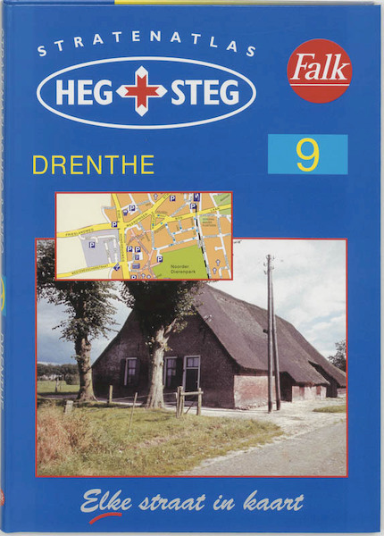 Stratenatlas Drenthe 9 - (ISBN 9789028712034)