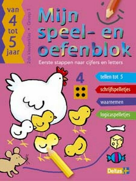 Mijn speel- en oefenblok Cijfers en letters - An Chen (ISBN 9789044701340)