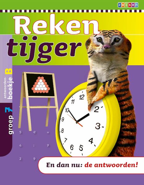 REKENTIJGER GROEP 7B ANTWOORDENBOEKJE - (ISBN 9789027656384)