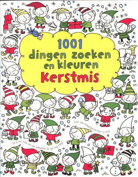 1001 dingen zoeken en kleuren Kerstmis - Fiona Watt (ISBN 9789002246753)