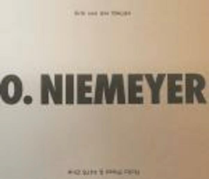 O. Niemeyer - Erik van der Weijde (ISBN 9783905999327)