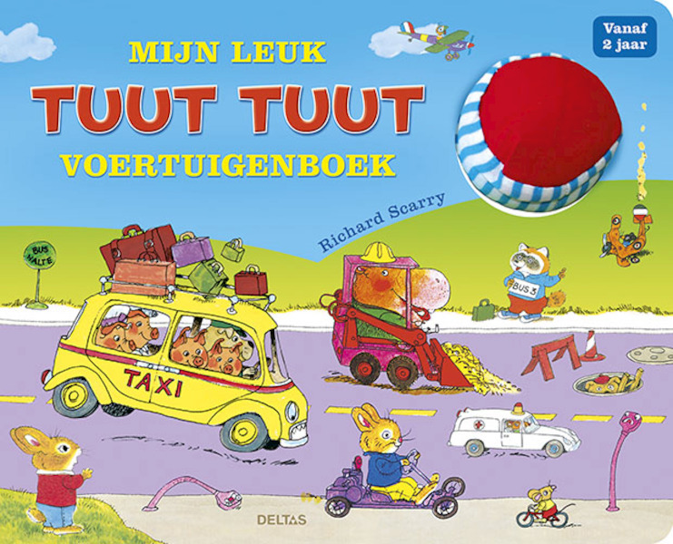 Kartonboek met toeter - Richard Scarry (ISBN 9789044734065)