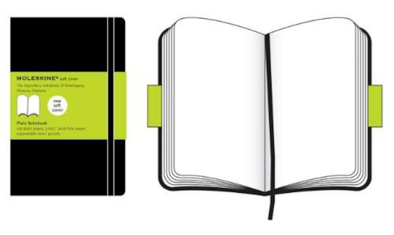 Moleskine Soft Large Plain - (ISBN 9788883707209)