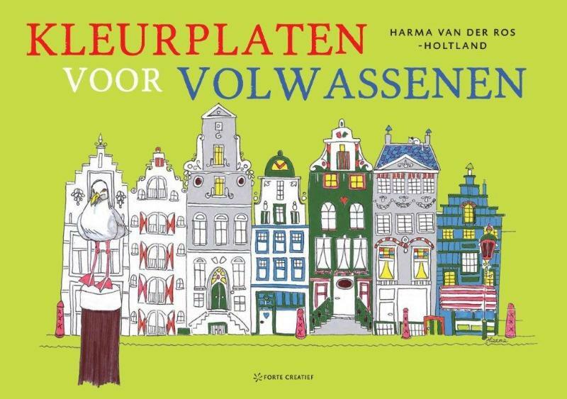 Kleurplaten voor volwassenen - Harma van der Ros (ISBN 9789462500365)